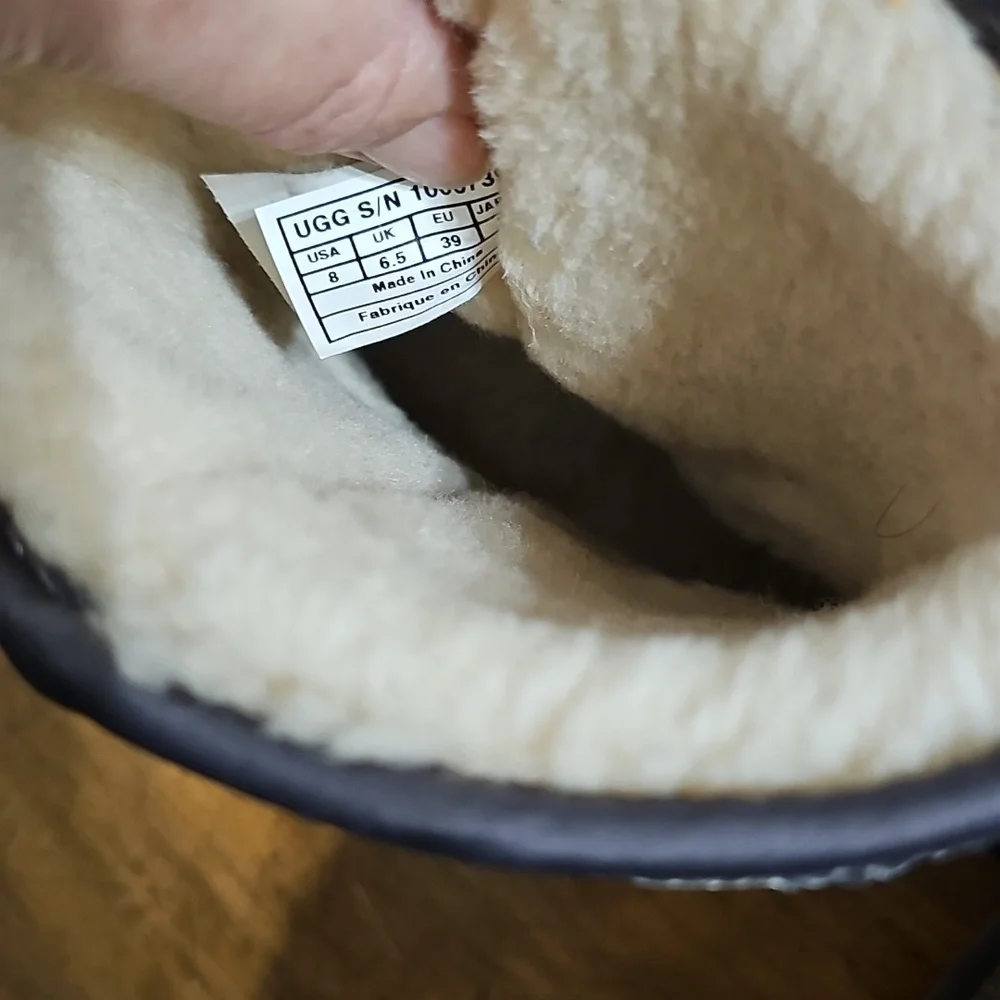 UGG Silver Sequence Boots